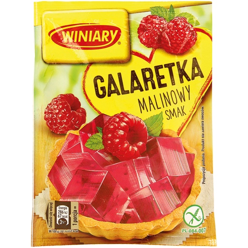 Желе-порошок со вкусом малины "Winiary"