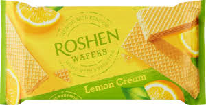 Roshen citroenwafels