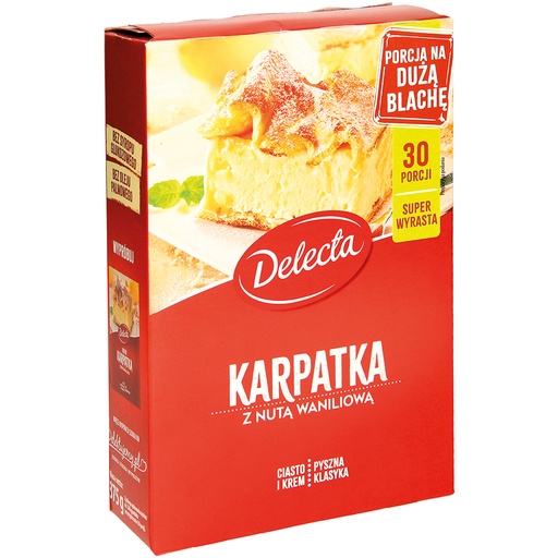 Bakmix voor Poolse "Karpatka"-cake
