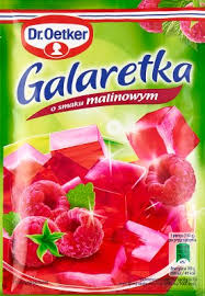 Dr.Oetker gelei met frambozensmaak