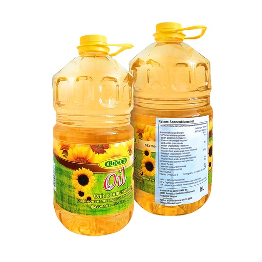 Puur zonnebloemolie