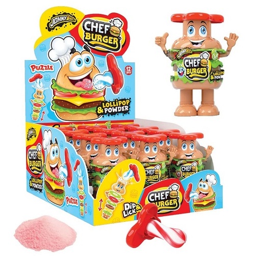 Lolly Johny Bee chef burger