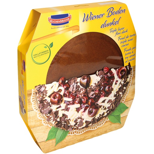 Wiener bodem donker/ 3 lagen