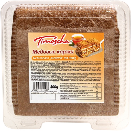 Медовые коржи