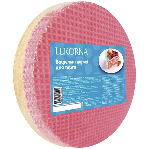 Вафельные коржи "Малинка"