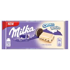 Milka witte chocolade met oreo