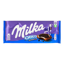 Milka chocolade met Oreo koekjes