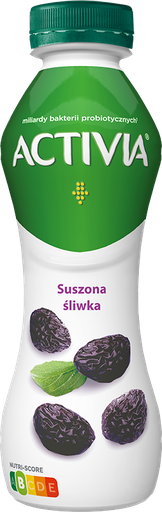 Danone activia drinkyoghurt gedroogde pruimen