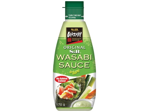 Wasabisaus S&B fl 170g