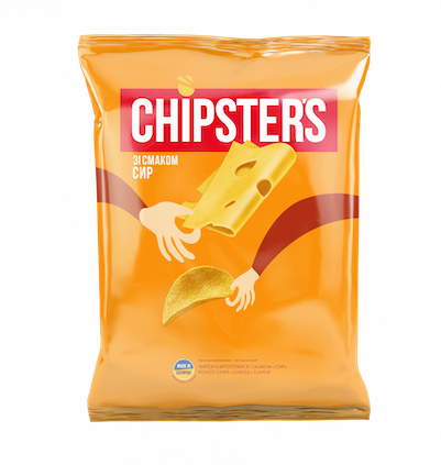 CHIPSTERS CHIPS WITH CHEESE