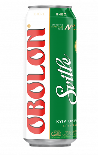Obolon svitle bierblik 4,5% alc.