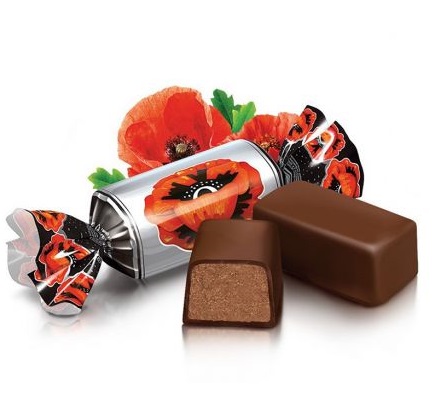 Roshen pralines Krasnyi Mak