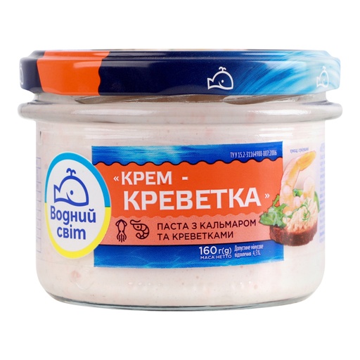 Vodnyi Svit Calamares/Garnalenmousse roomgarnalen