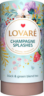 LOVARE TEA BLACK&GREEN CHAMPAGNE SPLASHES