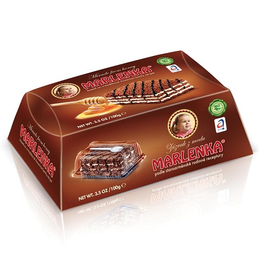 Marlenka honey cake cocoa