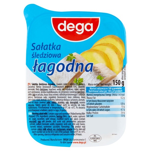 Dega haringsalade 150g